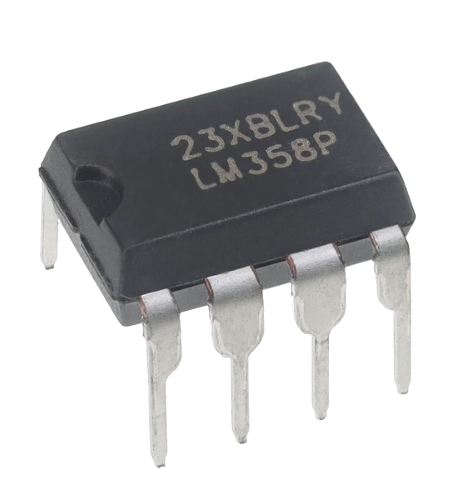 Операционный усилитель в корпусе DIP-8