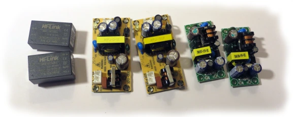 AC-DC модули, рекомендуемые для использования в качестве внешнего источника питания в тестере ОУ
