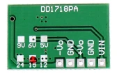 Двухполярный DC-to-DC конвертер DD1718PA. Вид снизу.